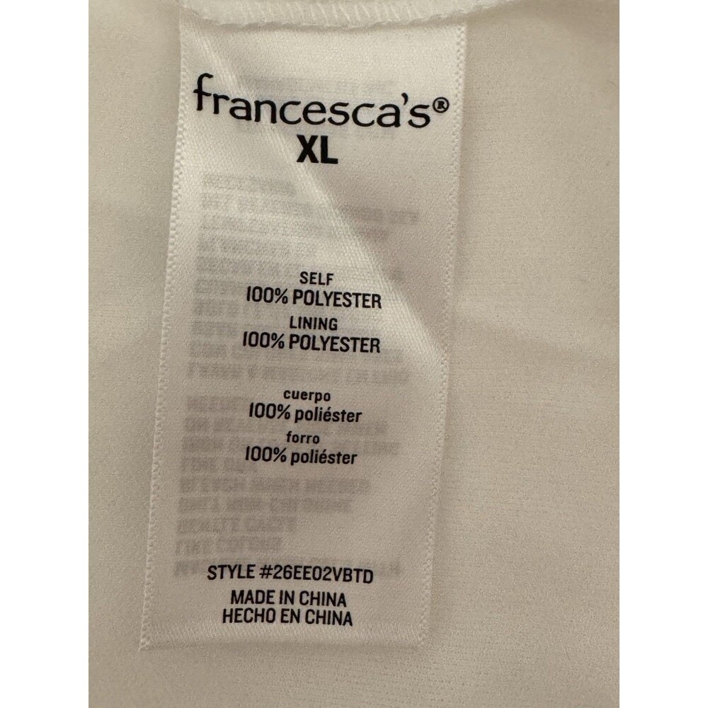 NWT Francesca's Johnie Halter Dress Sz XL Floral Midi Cottagecore Girly - Picture 5 of 16